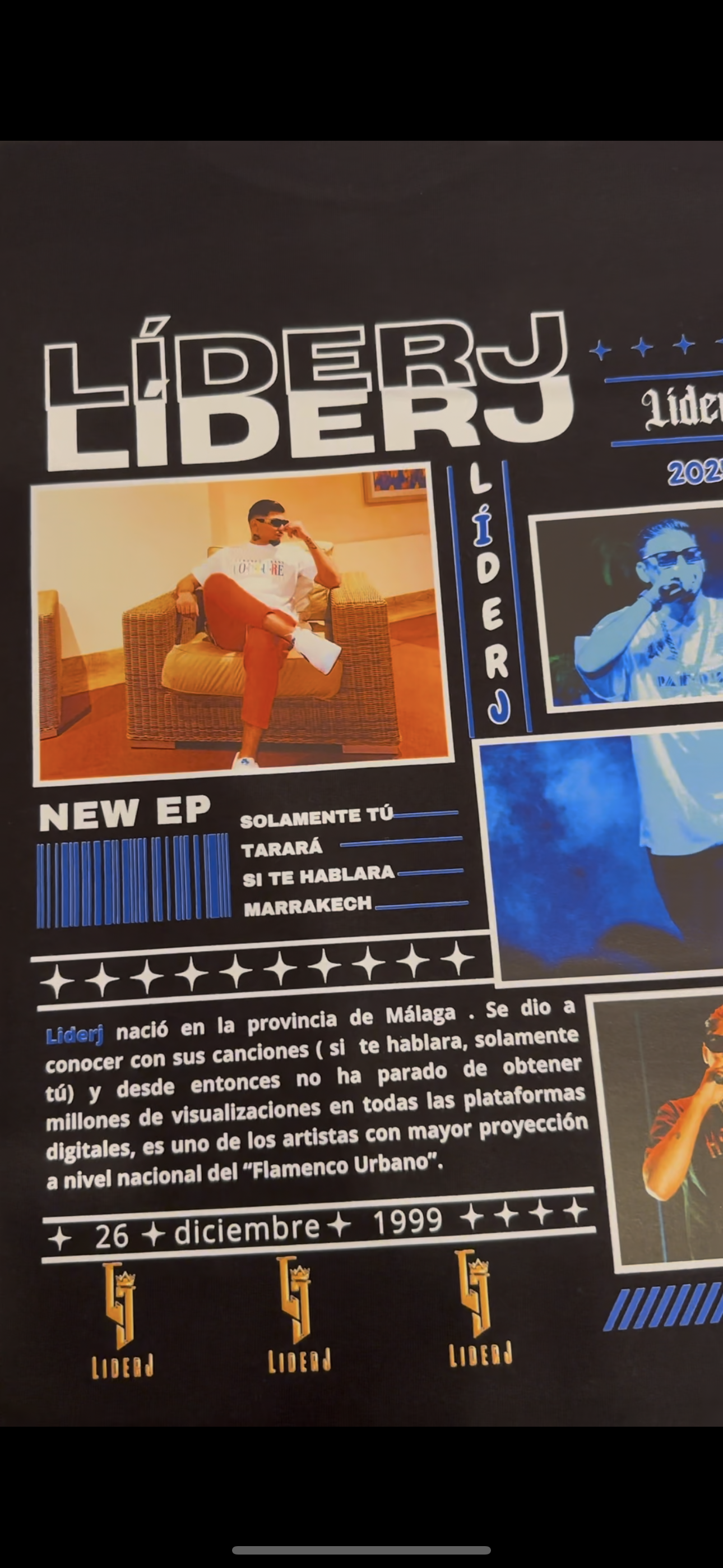 LÍDERJ | escoge entre camiseta ó sudadera