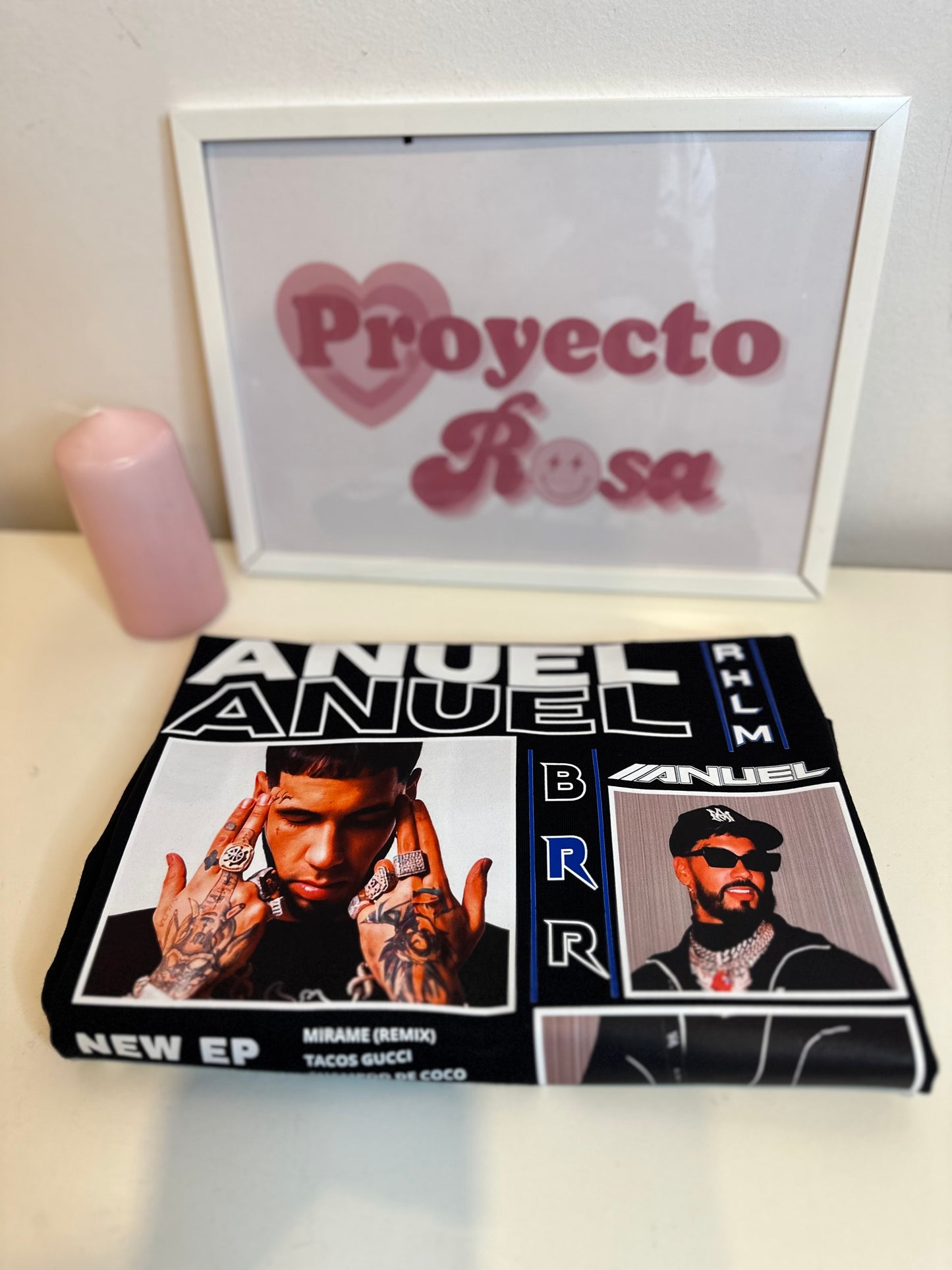 ANUEL | escoge entre camiseta ó sudadera