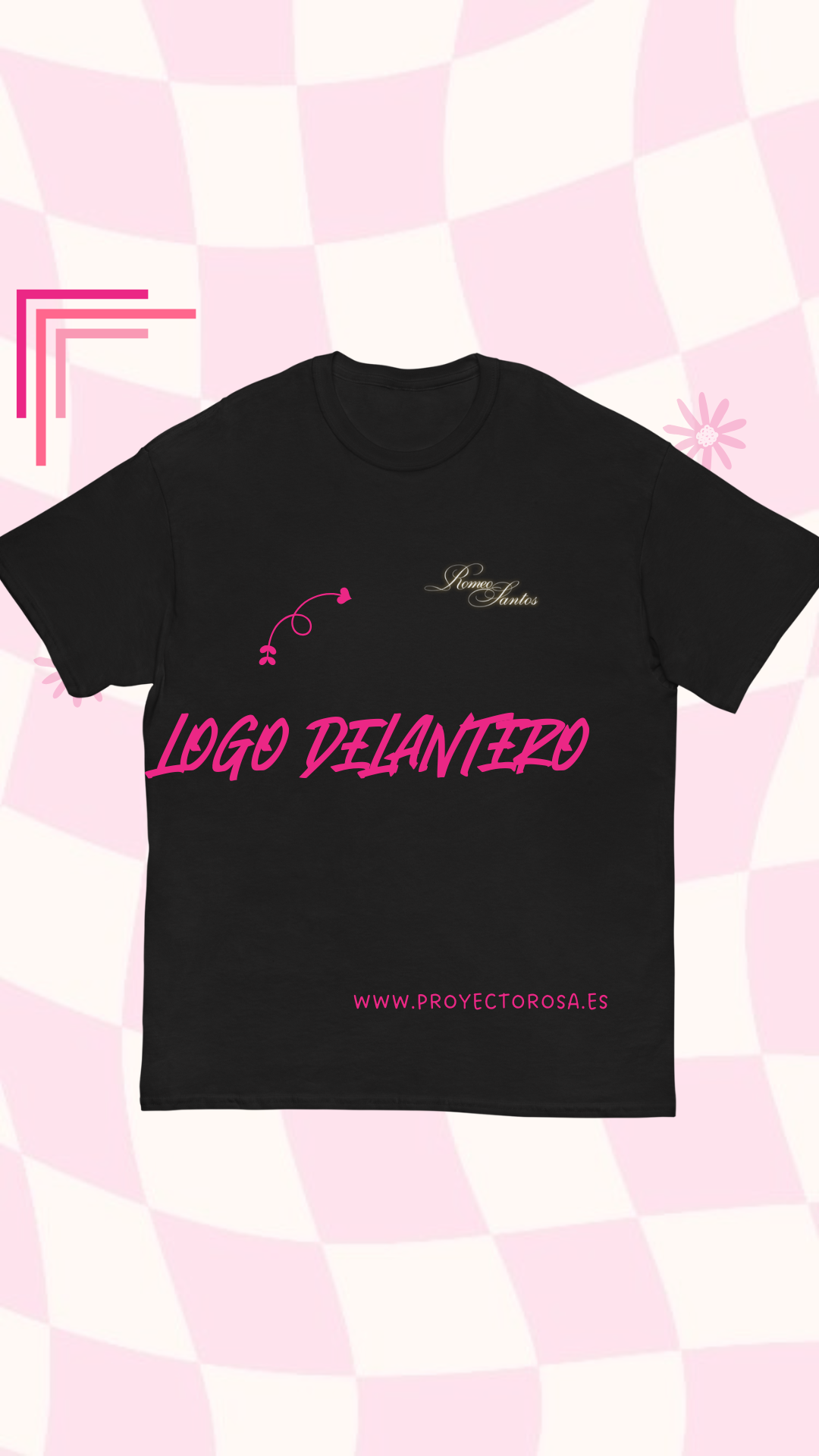 ROMEO SANTOS | escoge entre camiseta ó sudadera