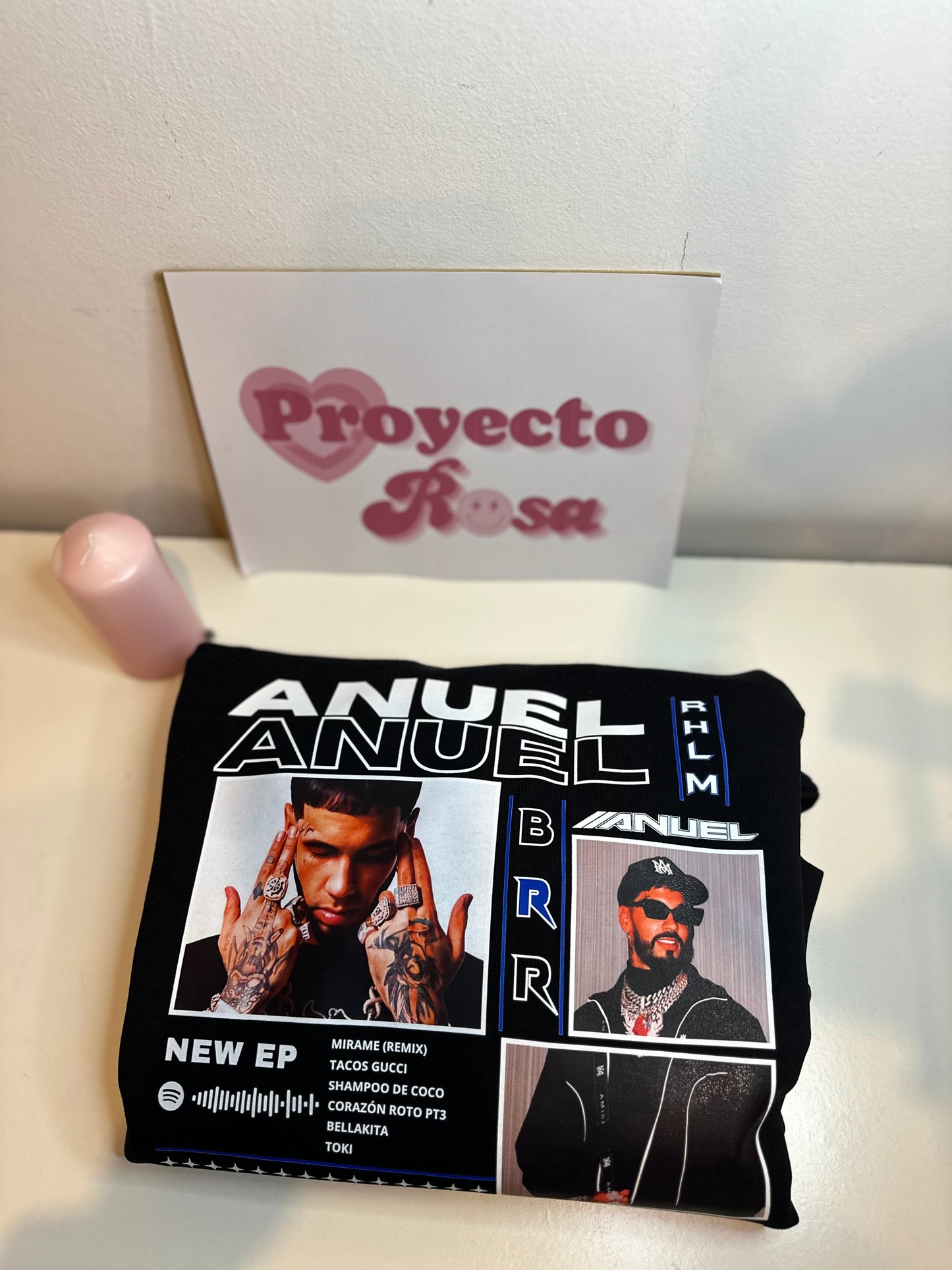 ANUEL | escoge entre camiseta ó sudadera