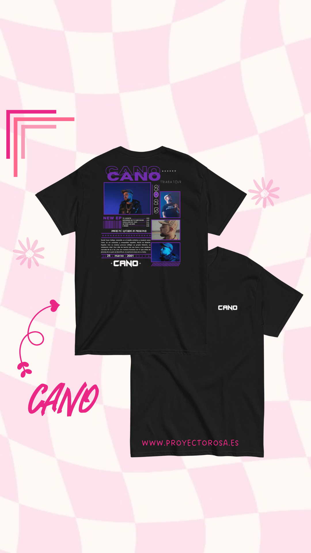 CANO | escoge entre camiseta ó sudadera