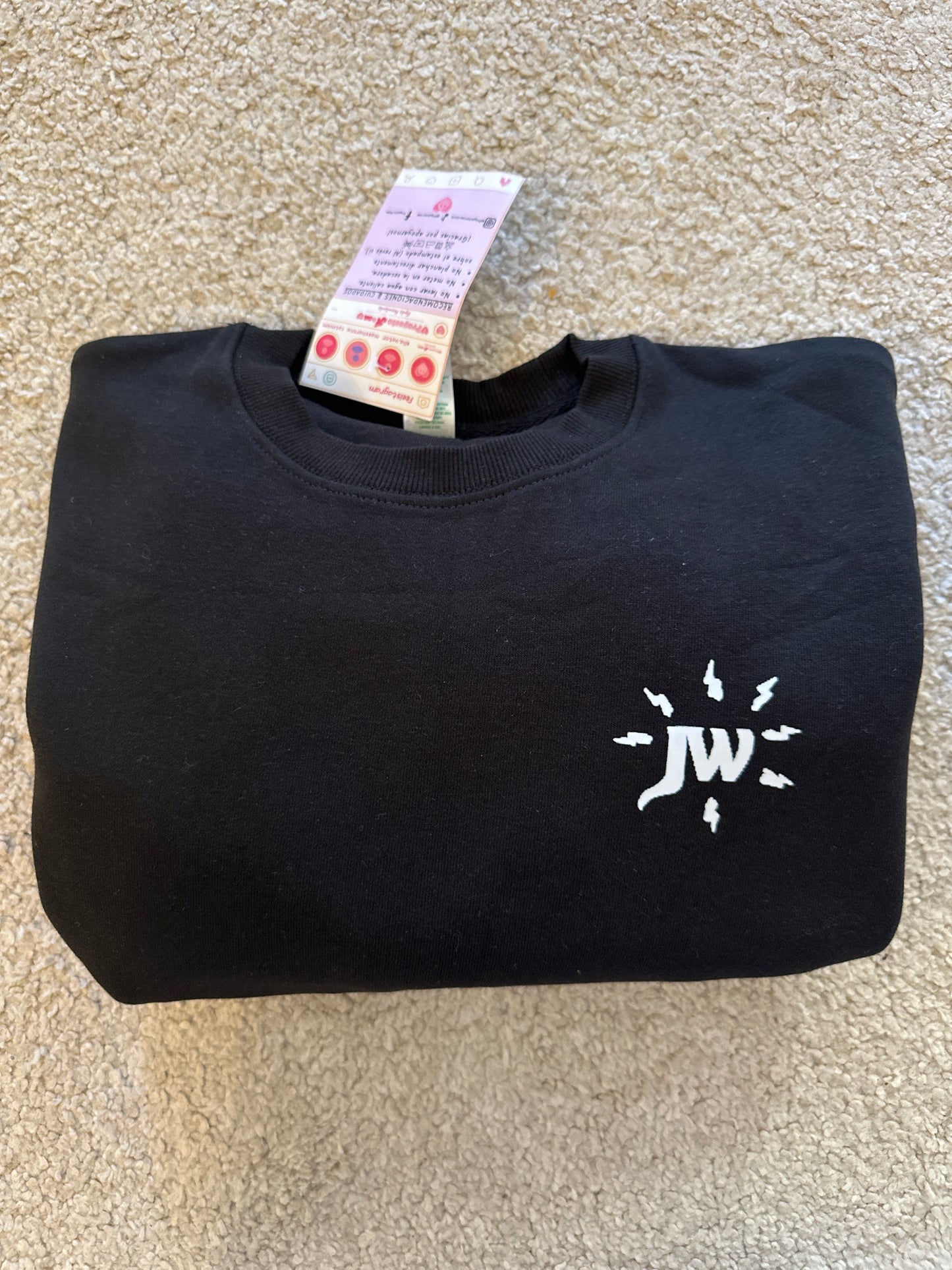 JAY WHEELER TALLA XS SUDADERA NEGRA BÁSICA OFERTA