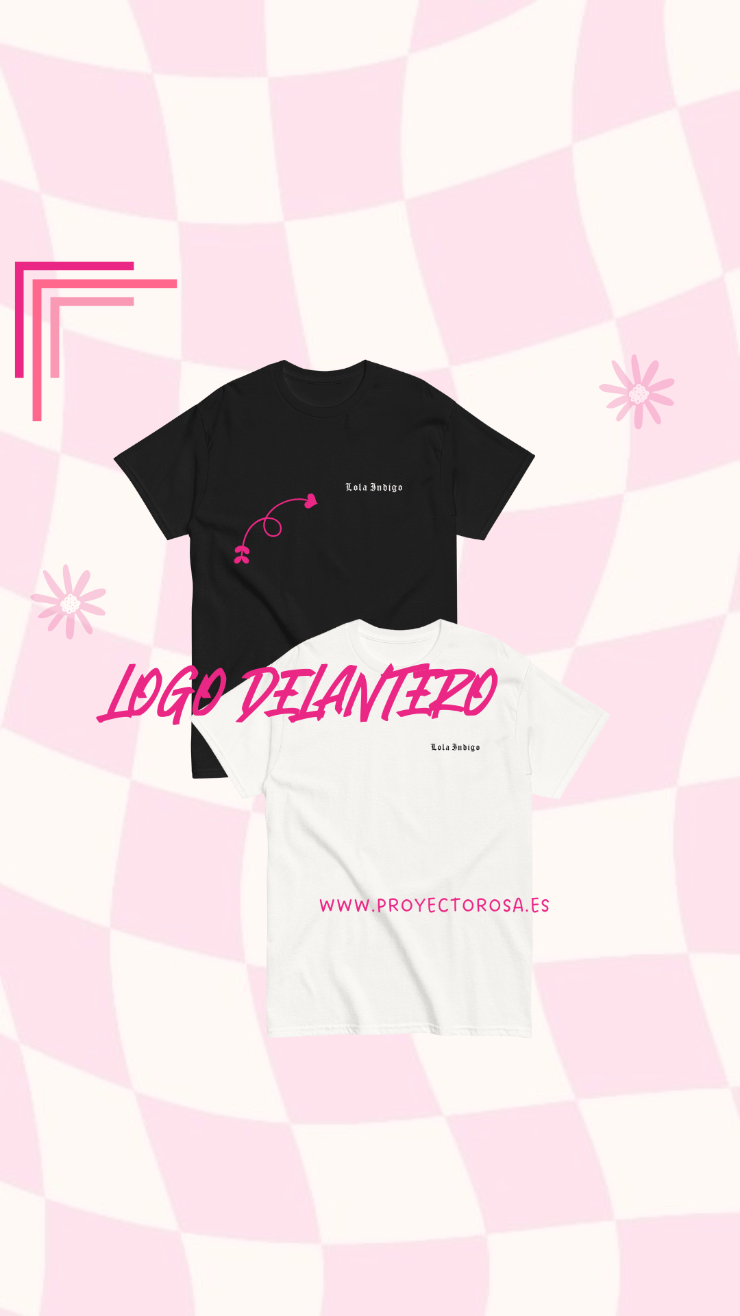 LOLA ÍNDIGO TOUR 2025 | escoge entre camiseta ó sudadera