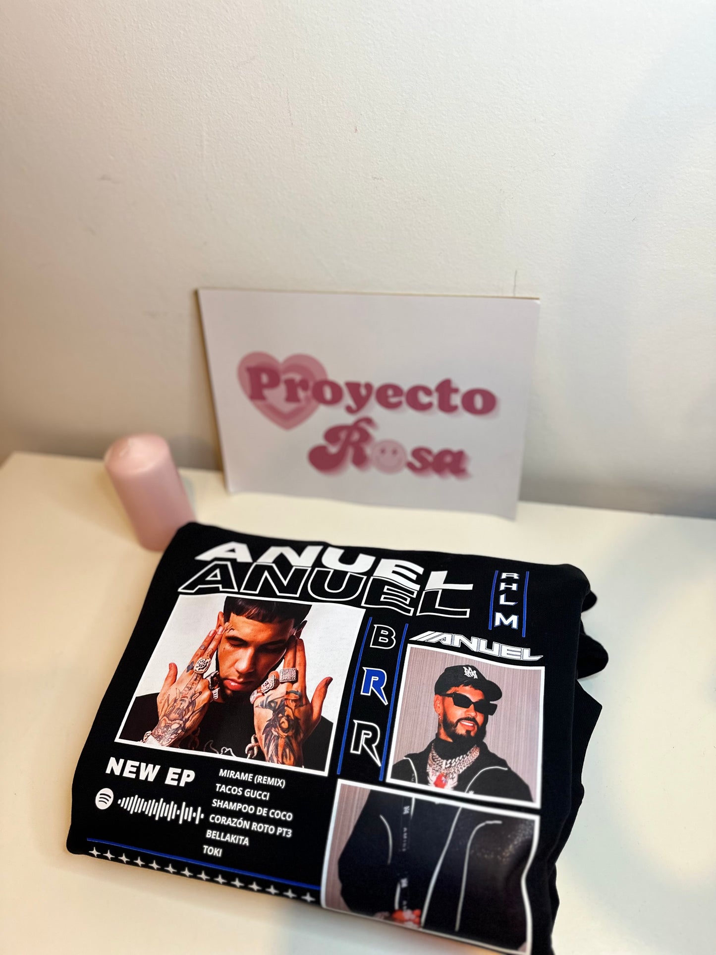 ANUEL | escoge entre camiseta ó sudadera