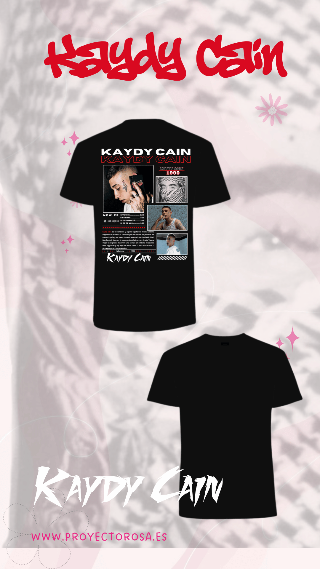 KAYDY CAIN 2026 | escoge entre camiseta ó sudadera