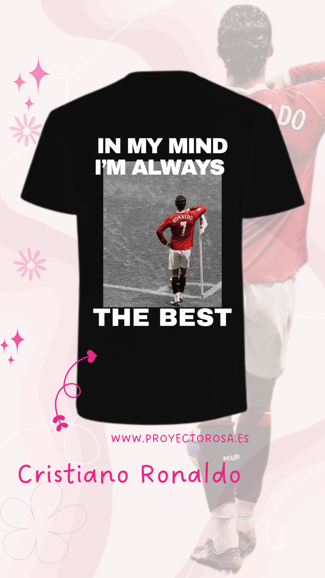 THE BEST CRISTIANO RONALDO | escoge entre camiseta ó sudadera.