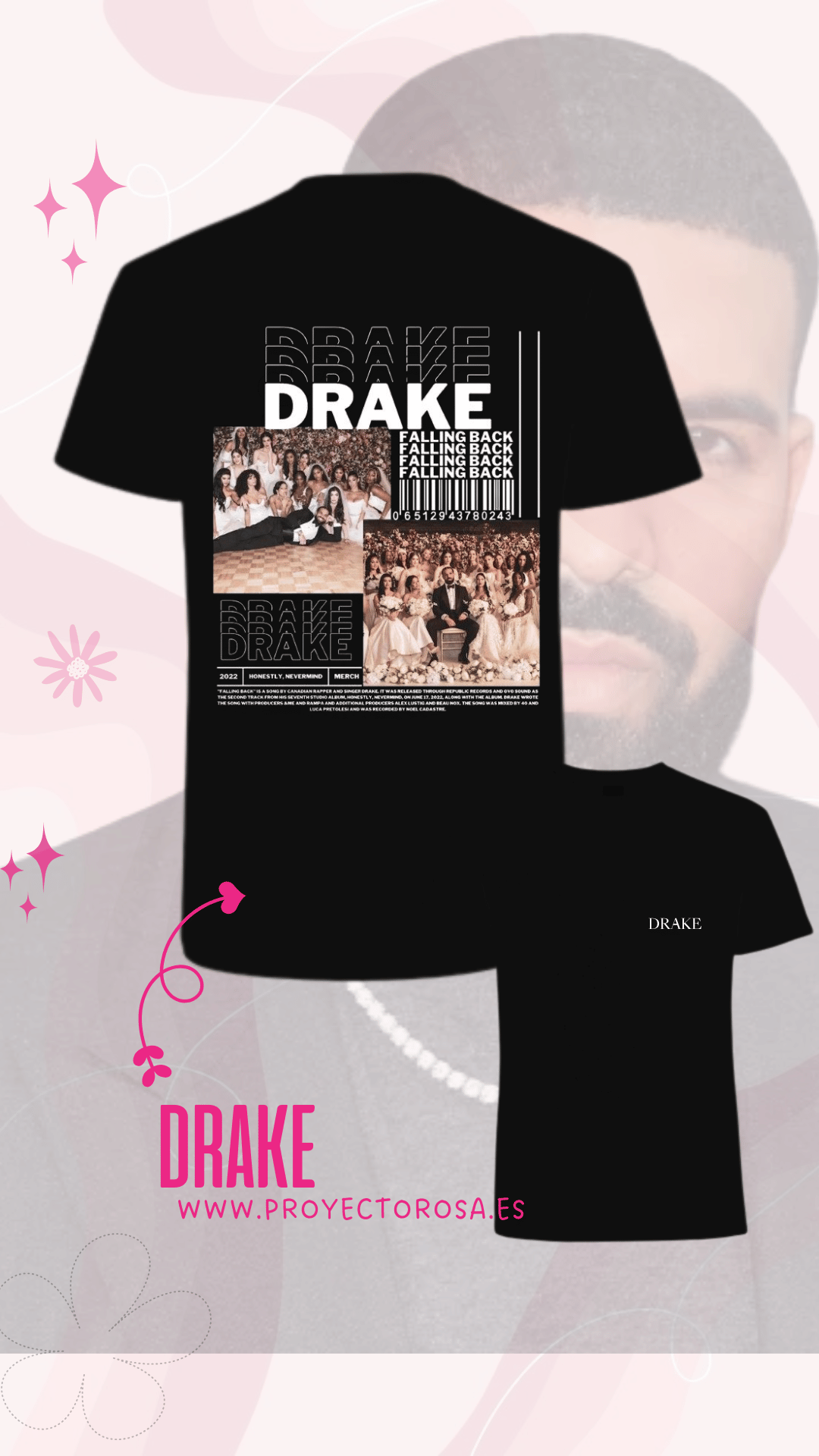 DRAKE | escoge entre camiseta ó sudadera