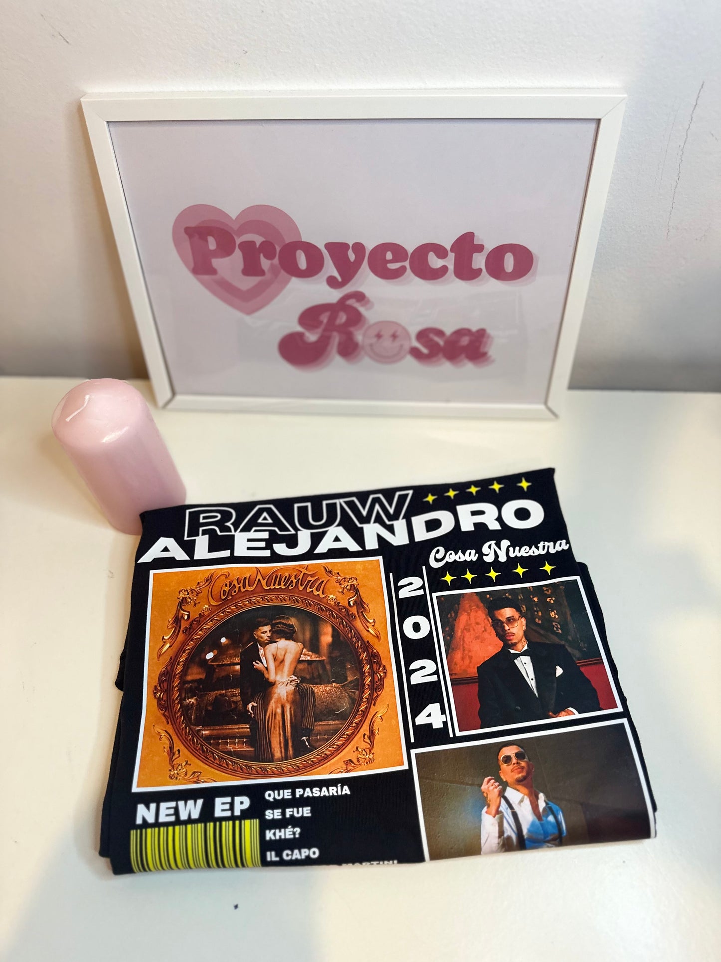 RAUW ALEJANDRO | escoge entre camiseta ó sudadera
