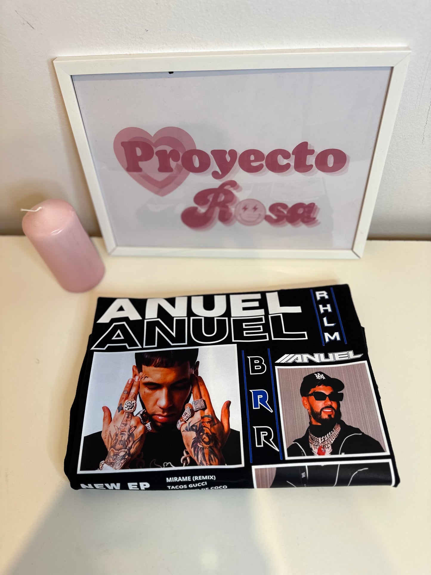 ANUEL | escoge entre camiseta ó sudadera