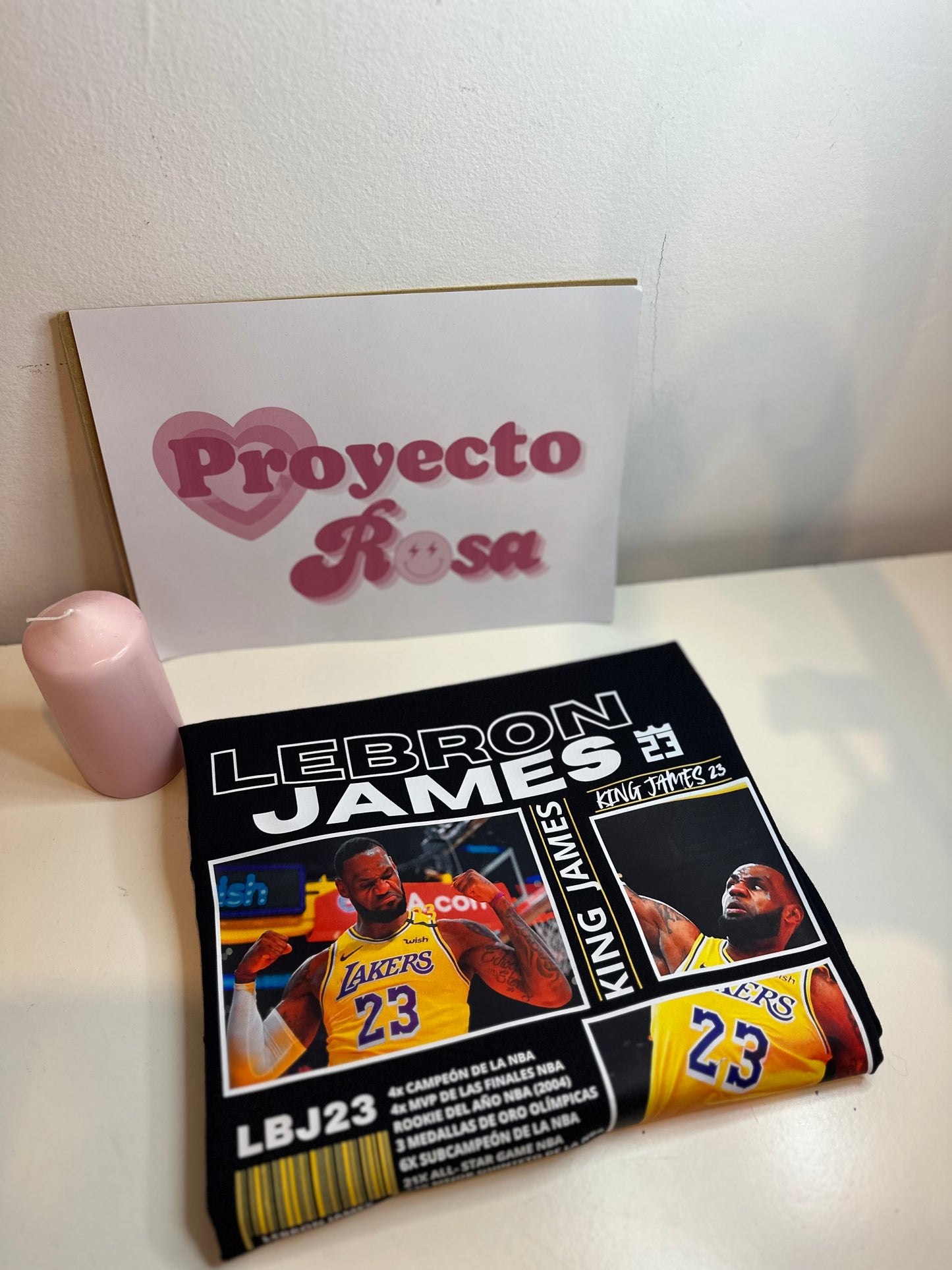 LEBRON JAMES KING JAMES 23 | escoge entre camiseta ó sudadera.