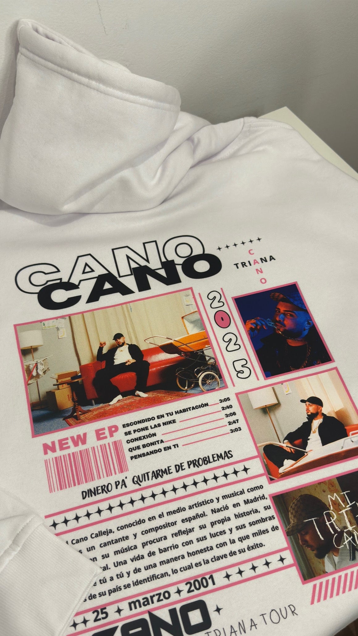 CANO TRIANA TOUR 2025| escoge entre camiseta ó sudadera