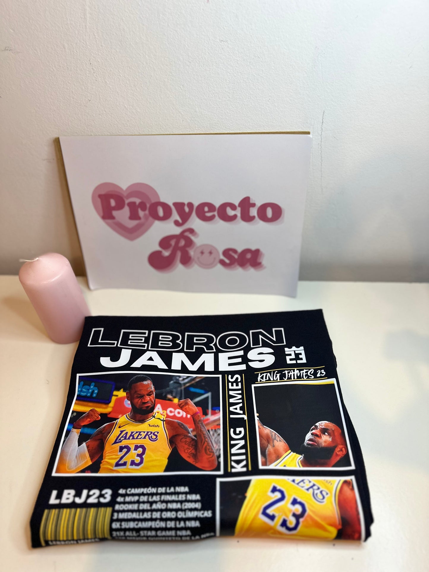 LEBRON JAMES KING JAMES 23 | escoge entre camiseta ó sudadera.