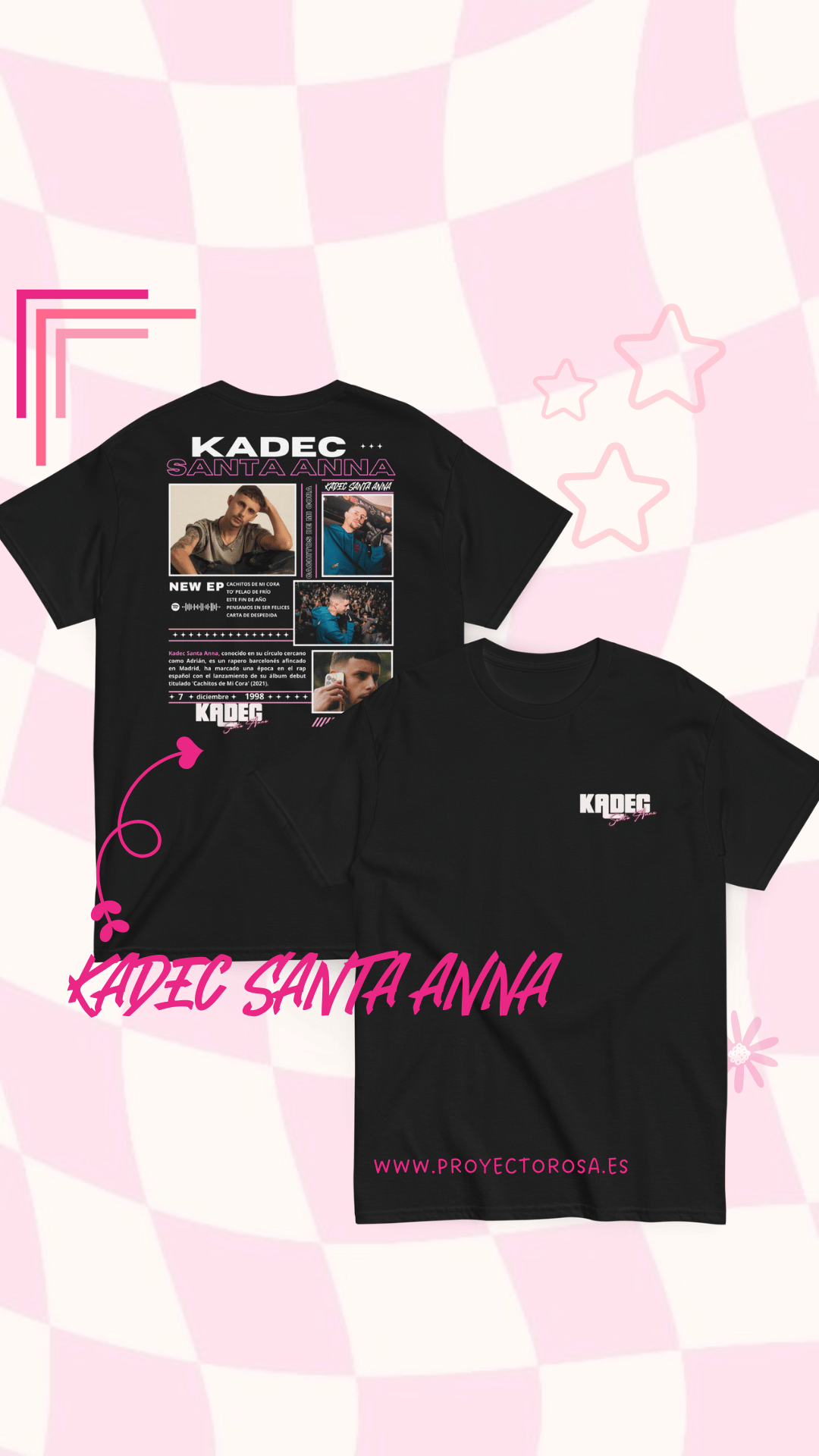 KADEC SANTA ANNA| escoge entre camiseta ó sudadera