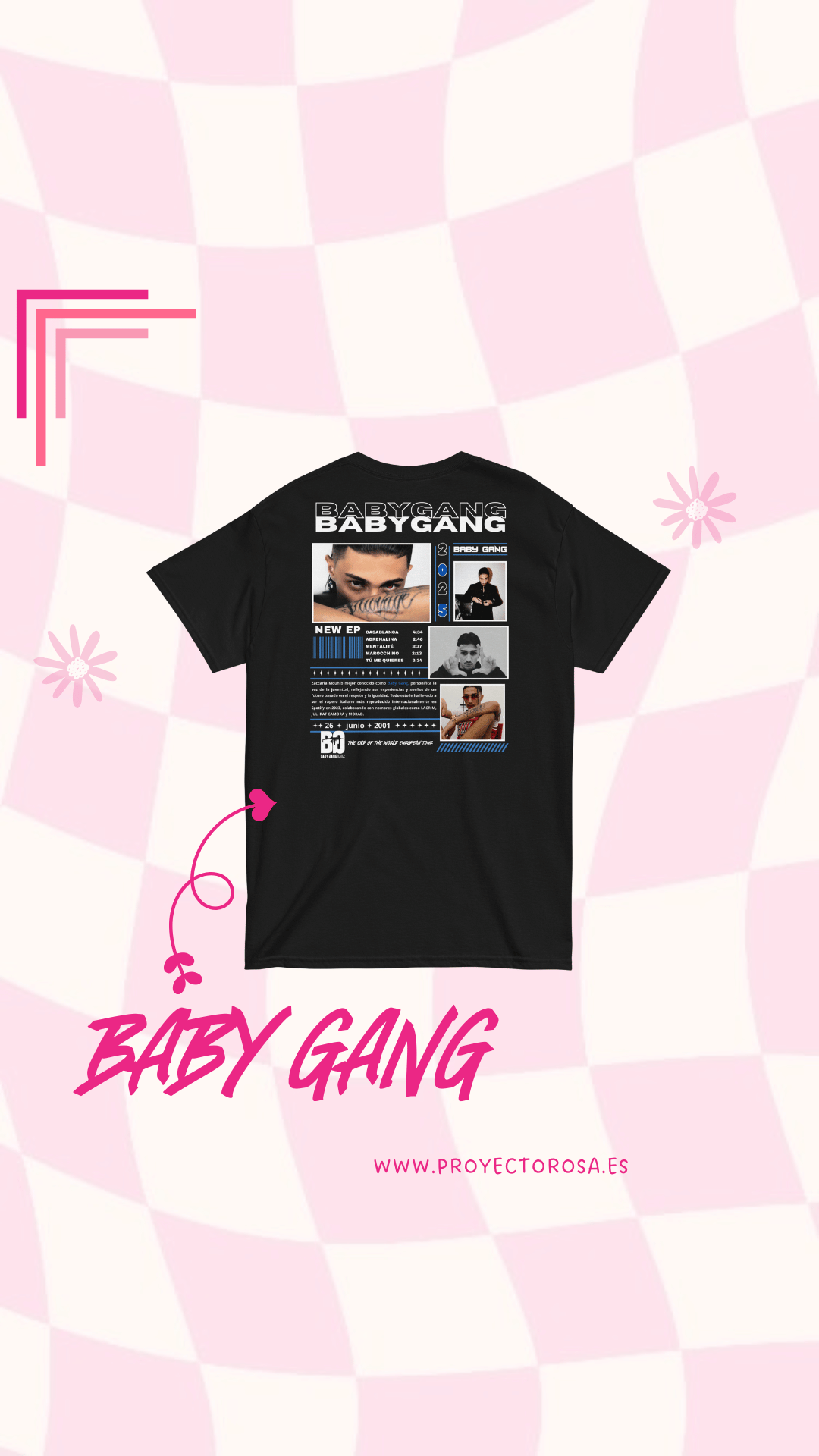 BABY GANG| escoge entre camiseta ó sudadera