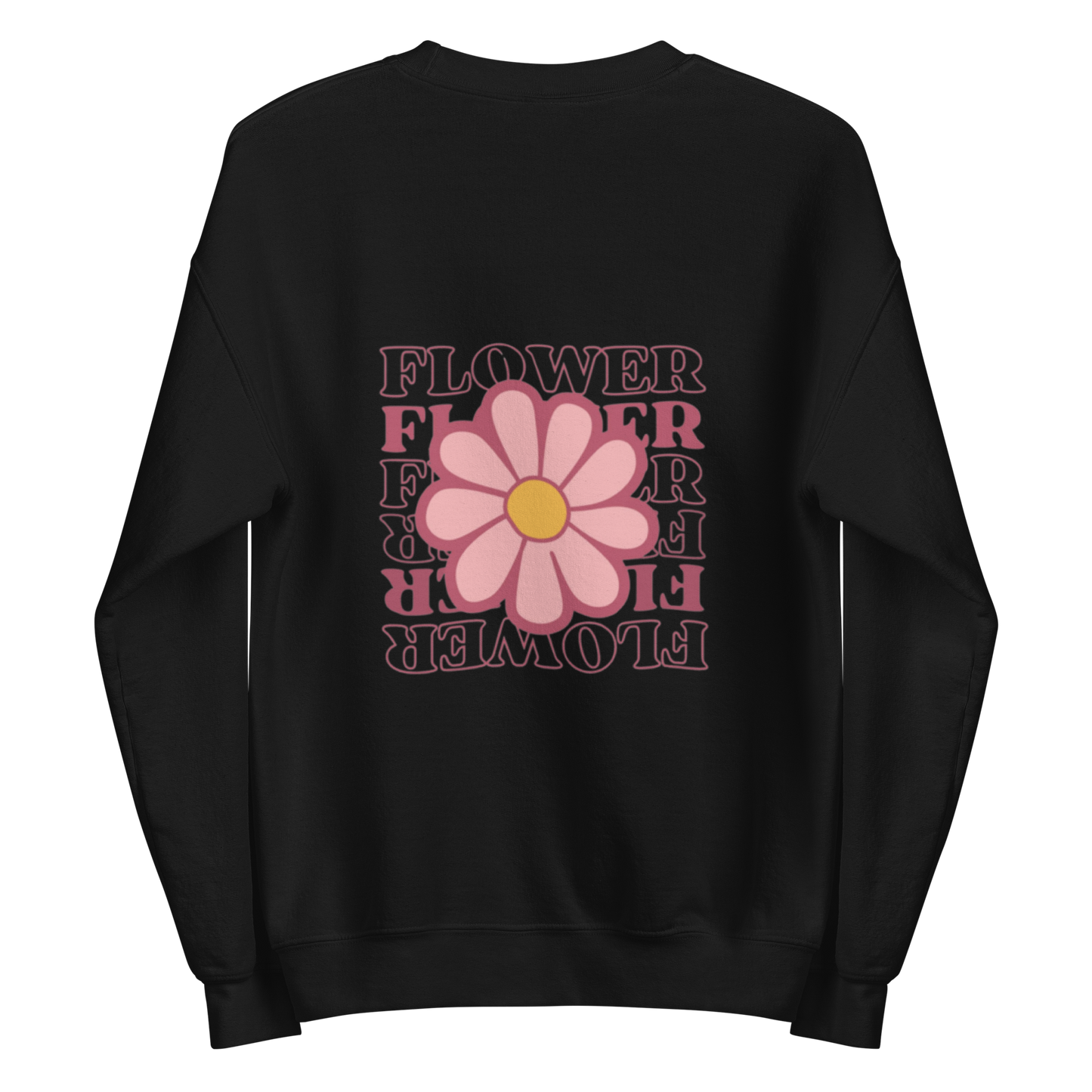 SUDADERA BÁSICA "FLOWERS"💖 | escoge el color