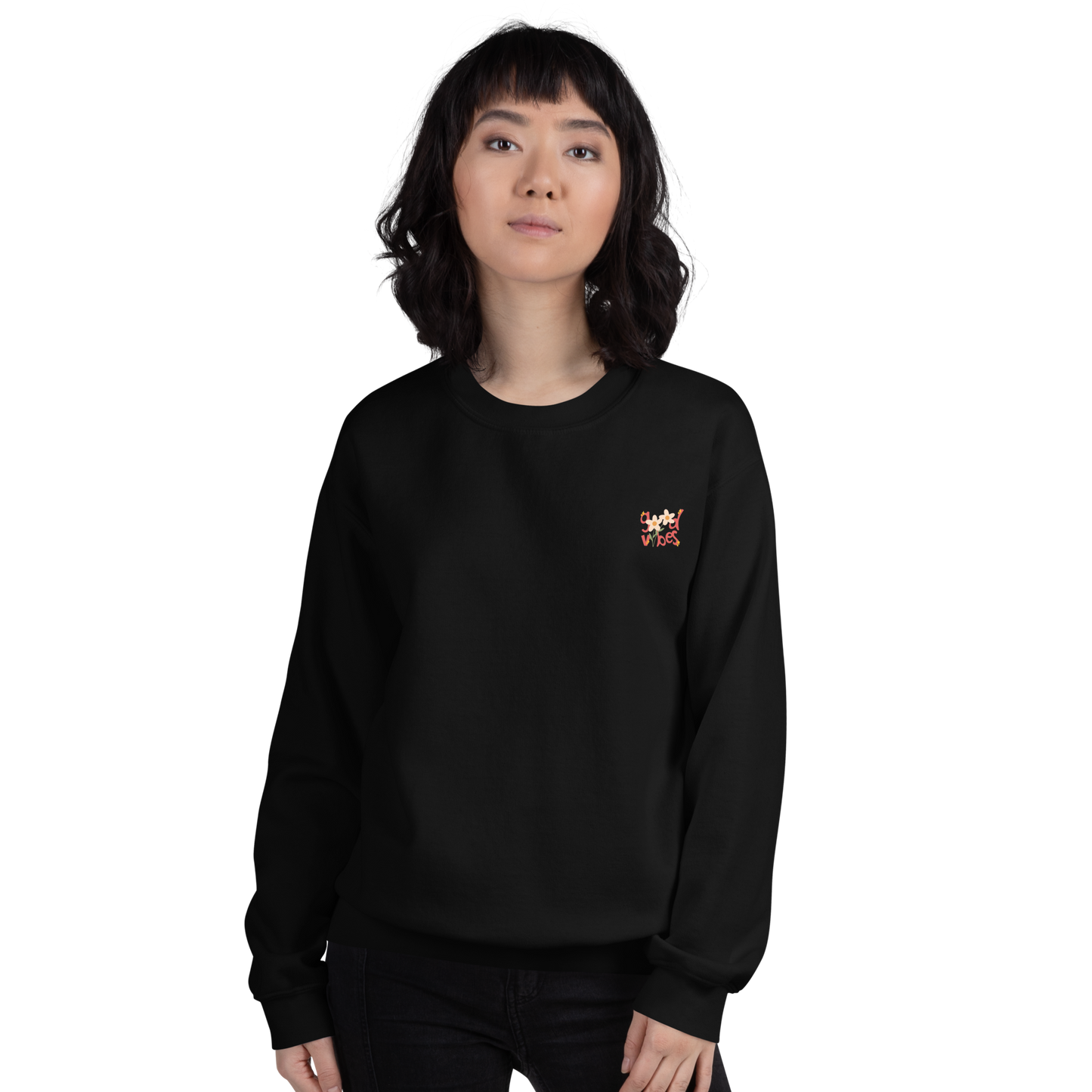 SUDADERA BÁSICA "FLOWERS"💖 | escoge el color