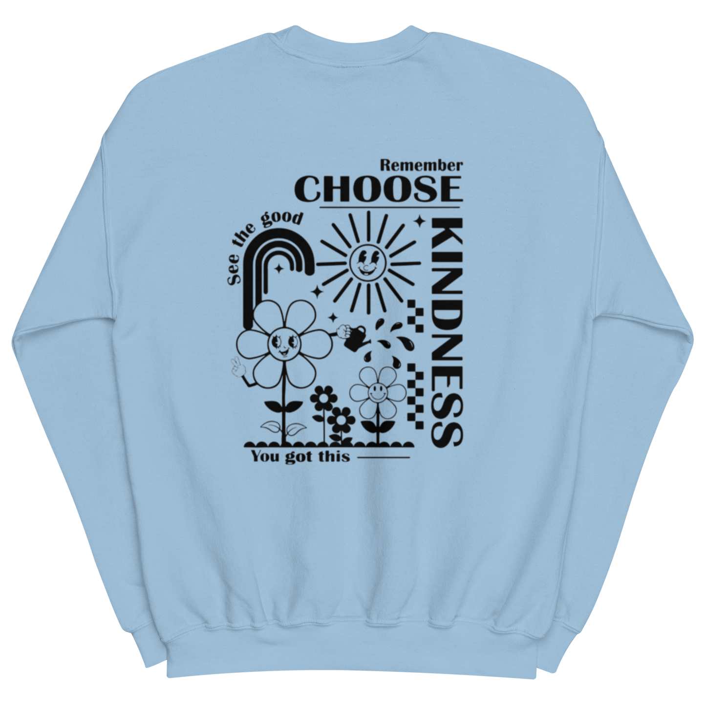 SUDADERA BÁSICA GOOD VIBES✨💖 | escoge el color