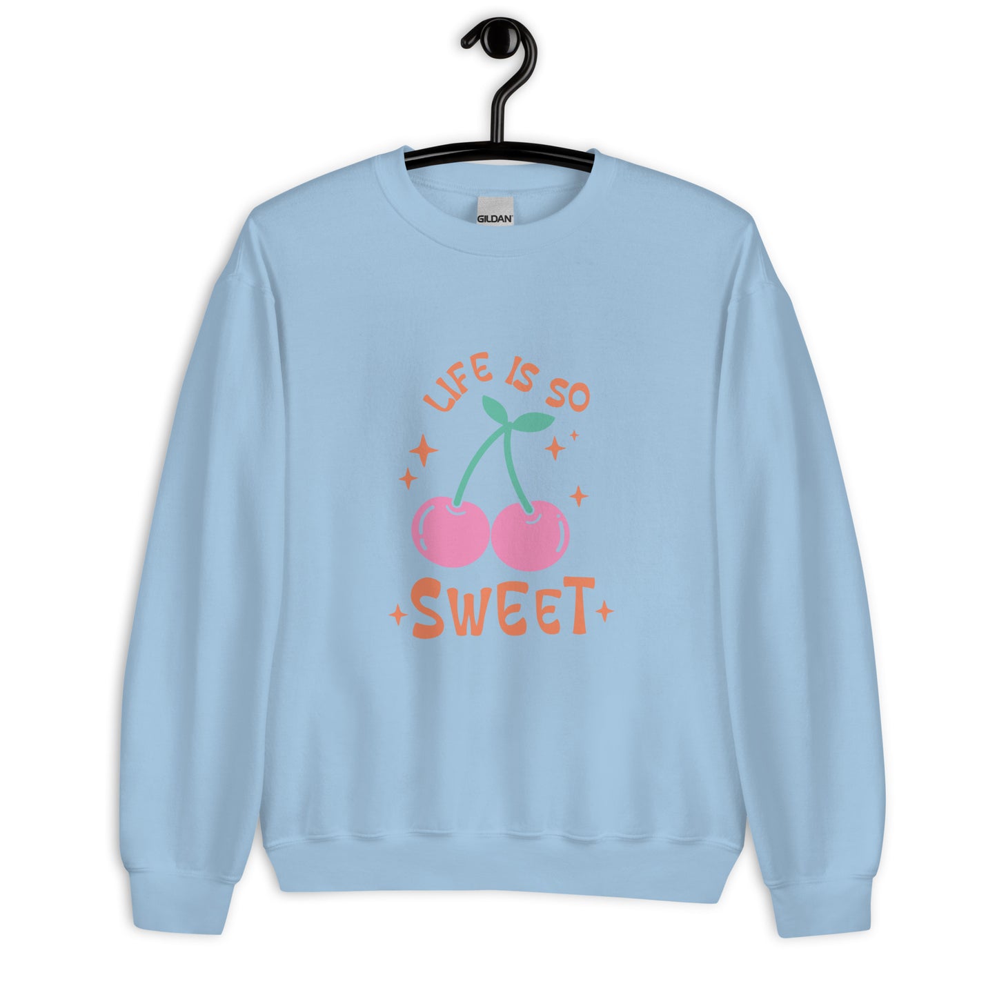 SUDADERA BÁSICA LIFE IS SO SWEET💖 | escoge el color de tu sudadera