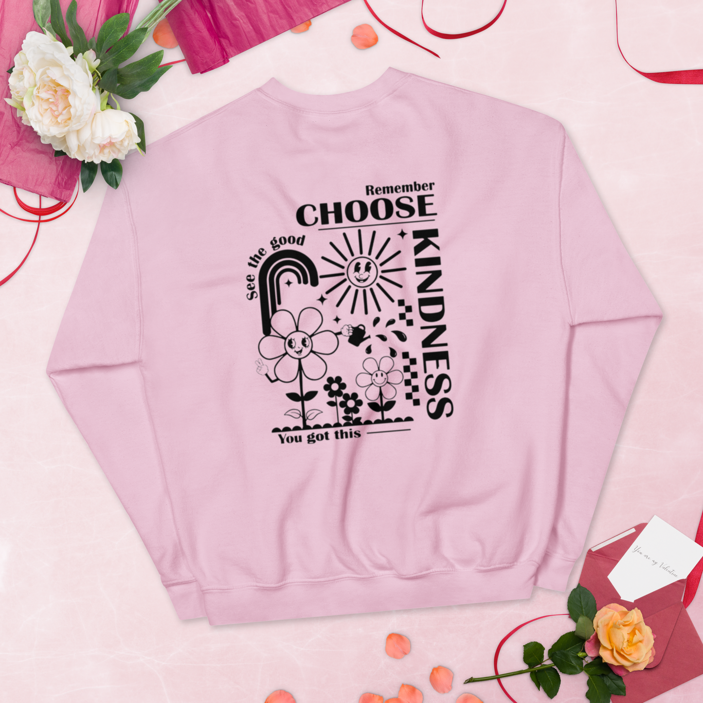SUDADERA BÁSICA GOOD VIBES✨💖 | escoge el color