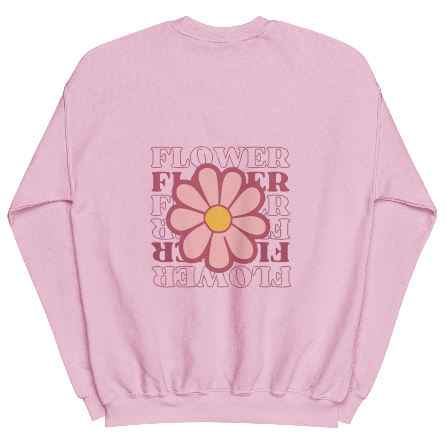 SUDADERA BÁSICA "FLOWERS"💖 | escoge el color
