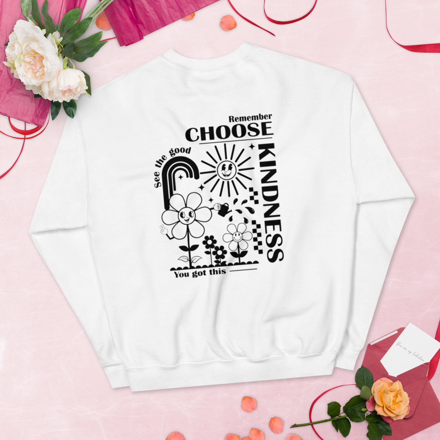 SUDADERA BÁSICA GOOD VIBES✨💖 | escoge el color