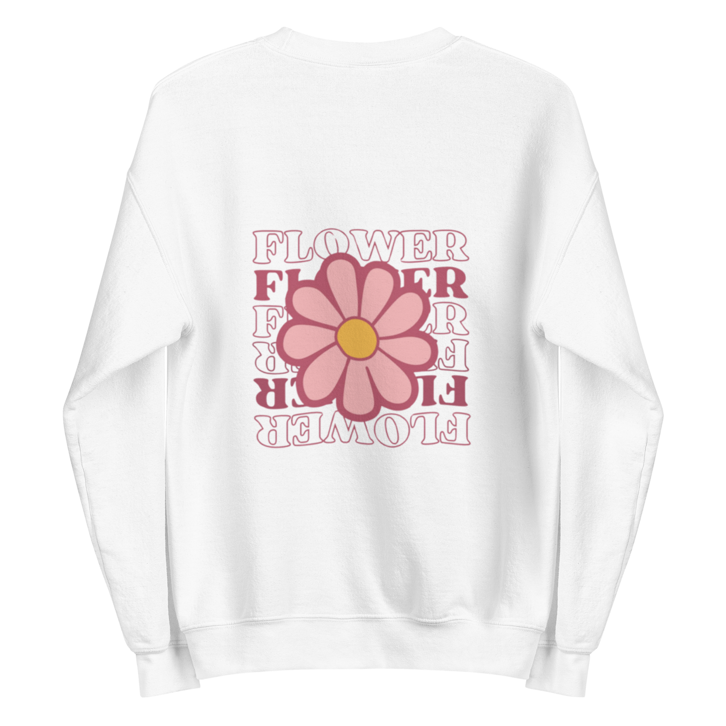 SUDADERA BÁSICA "FLOWERS"💖 | escoge el color
