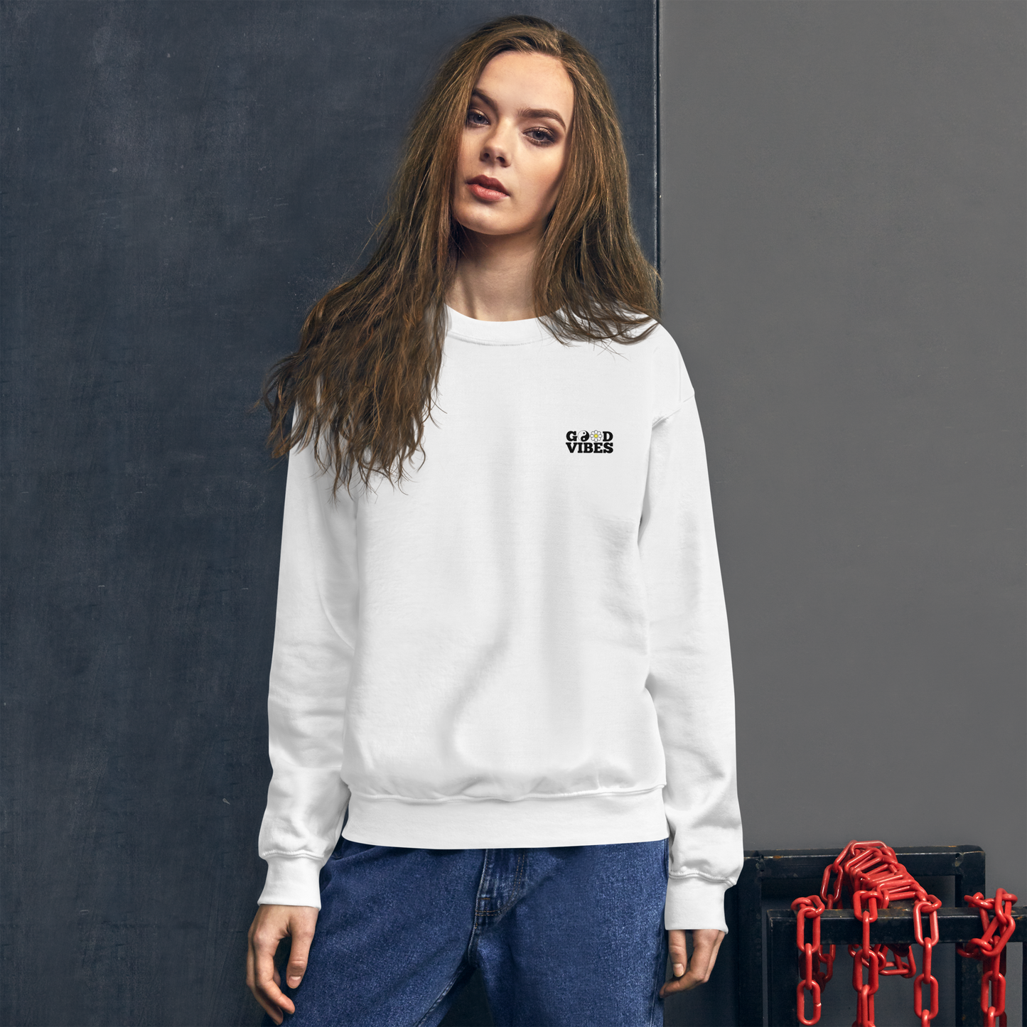SUDADERA BÁSICA GOOD VIBES✨💖 | escoge el color