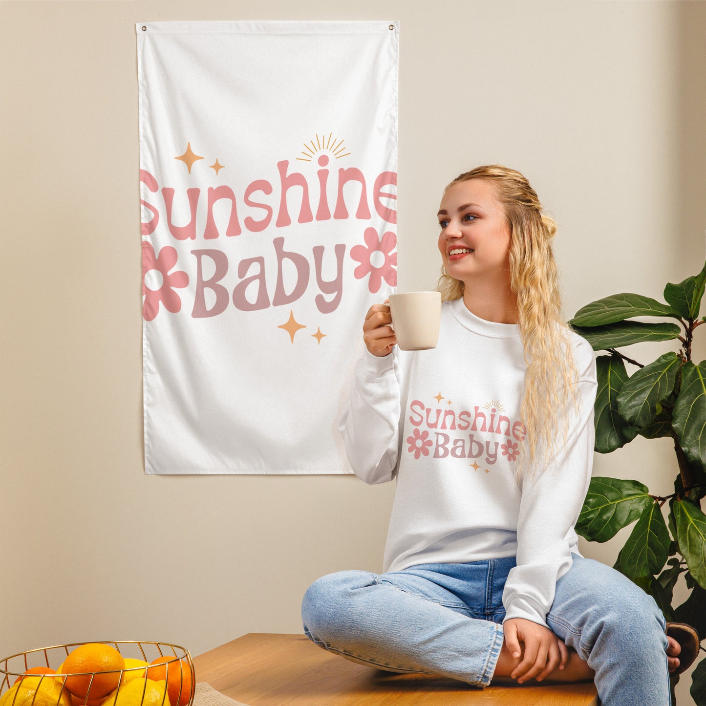 SUDADERA BÁSICA SUNSHINE BABY💖 | escoge el color de tu sudadera