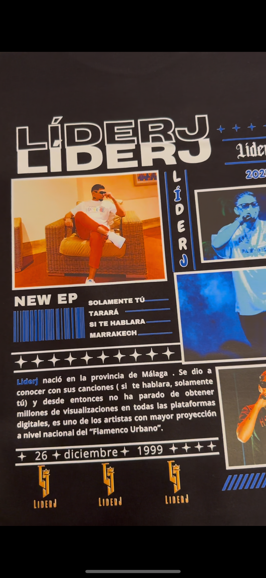 LÍDERJ | escoge entre camiseta ó sudadera