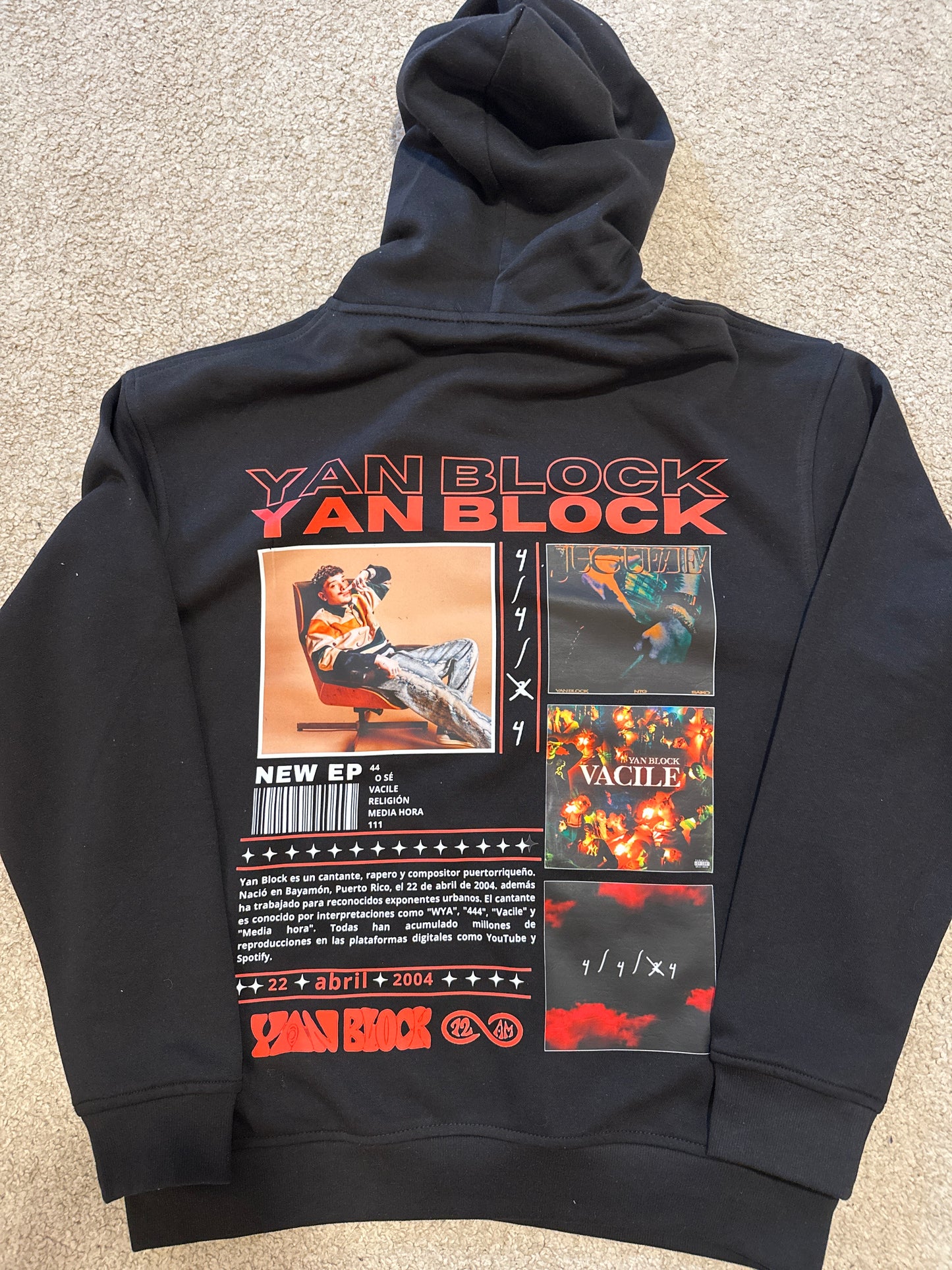 YAN BLOCK | escoge entre camiseta ó sudadera