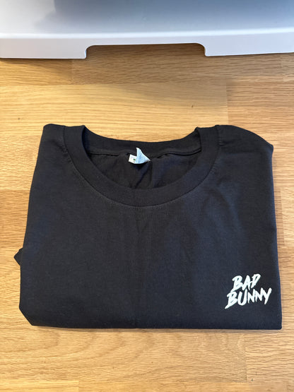 BAD BUNNY CAMISETA TALLA L NEGRA OFERTA