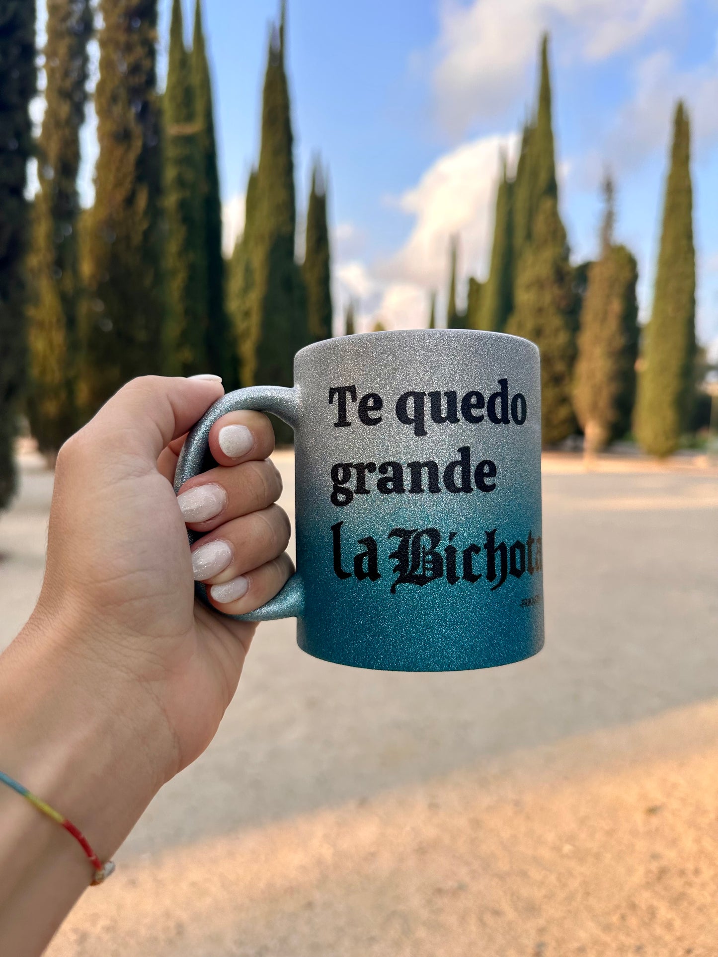 TAZAS DEGRADADO DE PURPURINA EDICIÓN KAROL G🌈☀️ escoge tu frase de la bichota favorita