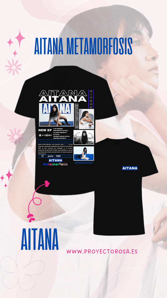 AITANA NUEVO METAMORFOSIS | escoge entre camiseta ó sudadera