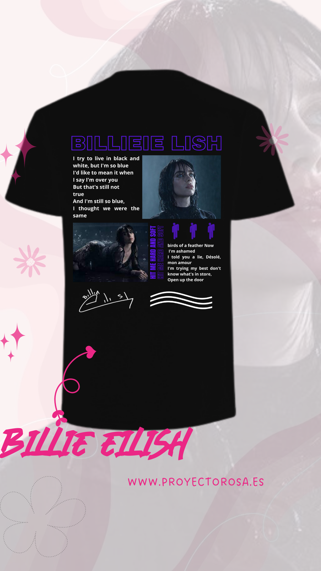 BILLIE EILISH VOL.2 | escoge entre camiseta ó sudadera