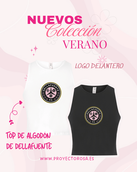 CROP TOP VERANO DE DELLAFUENTE | Escoge tu frase favorita de Dellafuente