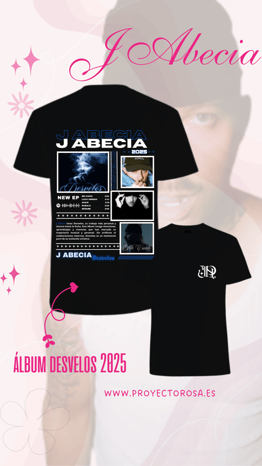 J ABECIA ÁLBUM DESVELOS 2025| escoge entre camiseta ó sudadera