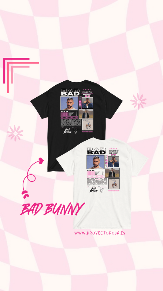 BAD BUNNY | escoge entre camiseta ó sudadera
