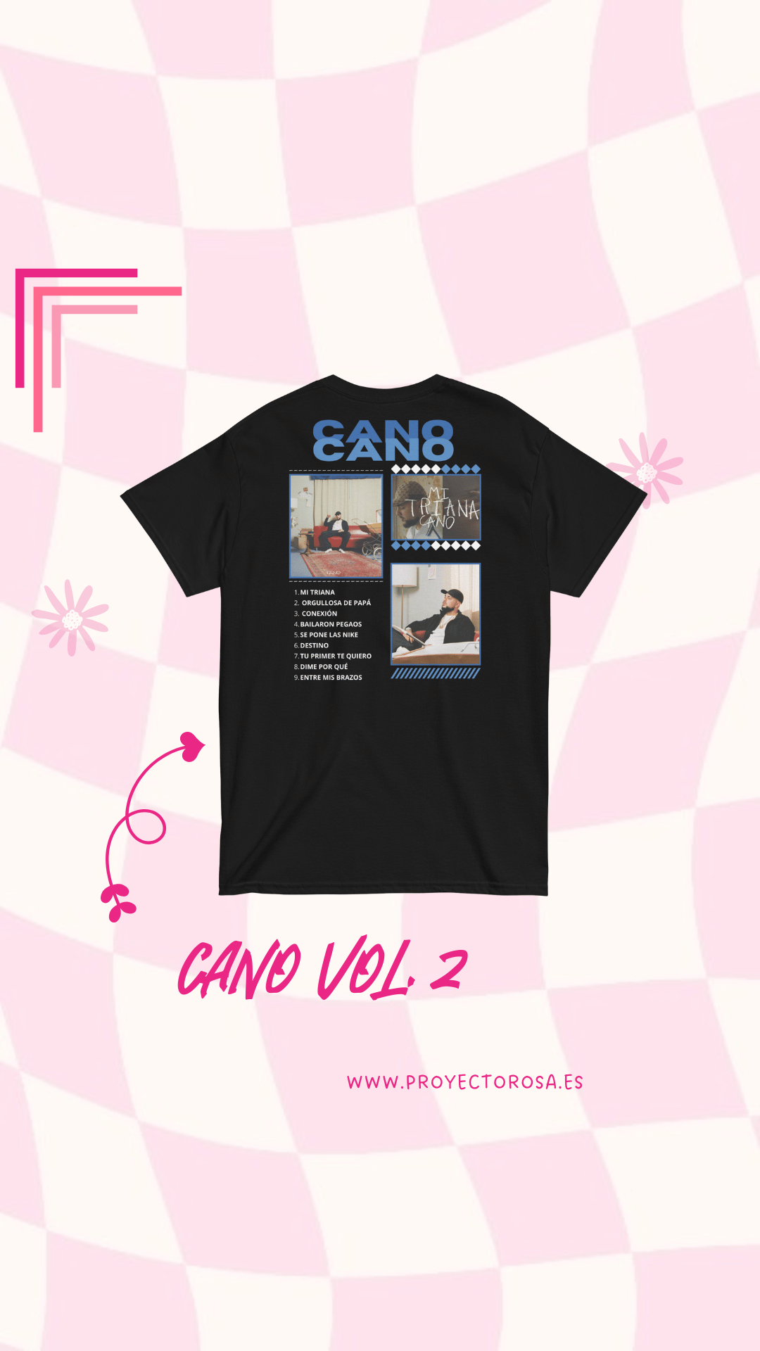 CANO  VOL.2 | escoge entre camiseta ó sudadera