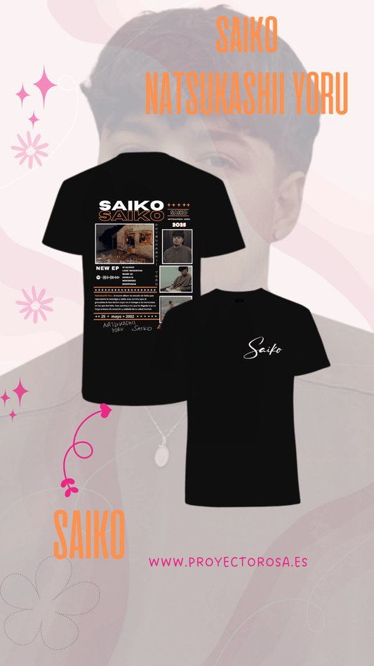 SAIKO NUEVO ÁLBUM NATSUKASHII YORU | escoge entre camiseta ó sudadera
