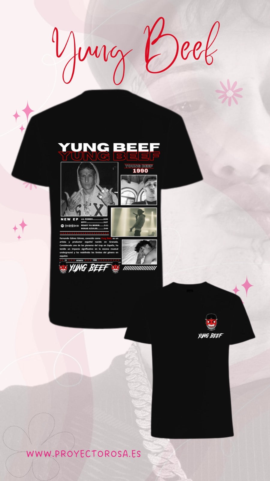 YUNG BEEF | escoge entre camiseta ó sudadera