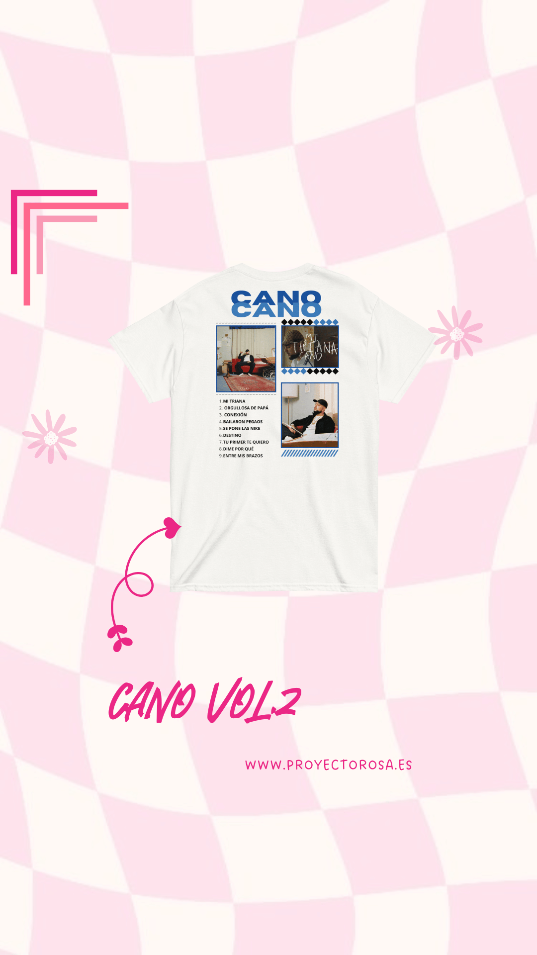 CANO  VOL.2 | escoge entre camiseta ó sudadera