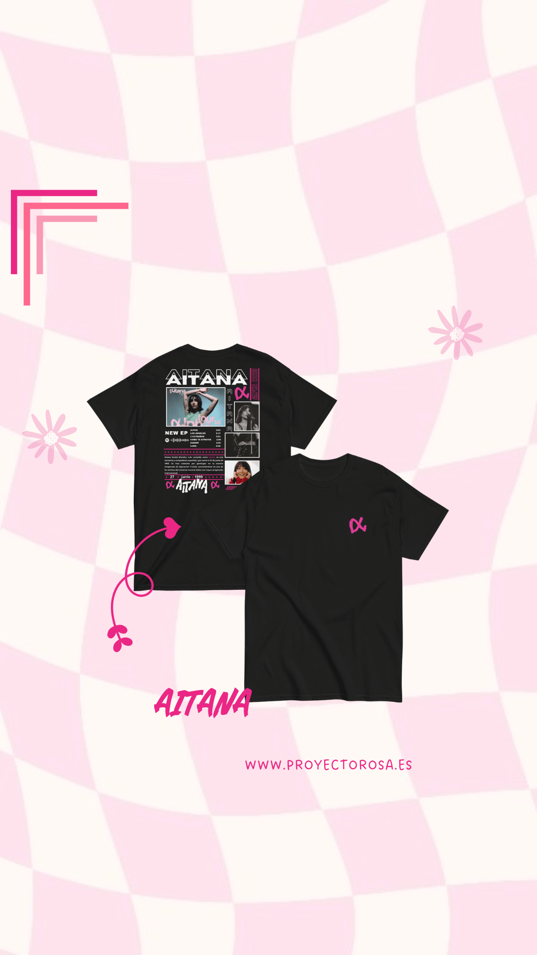 AITANA | escoge entre camiseta ó sudadera
