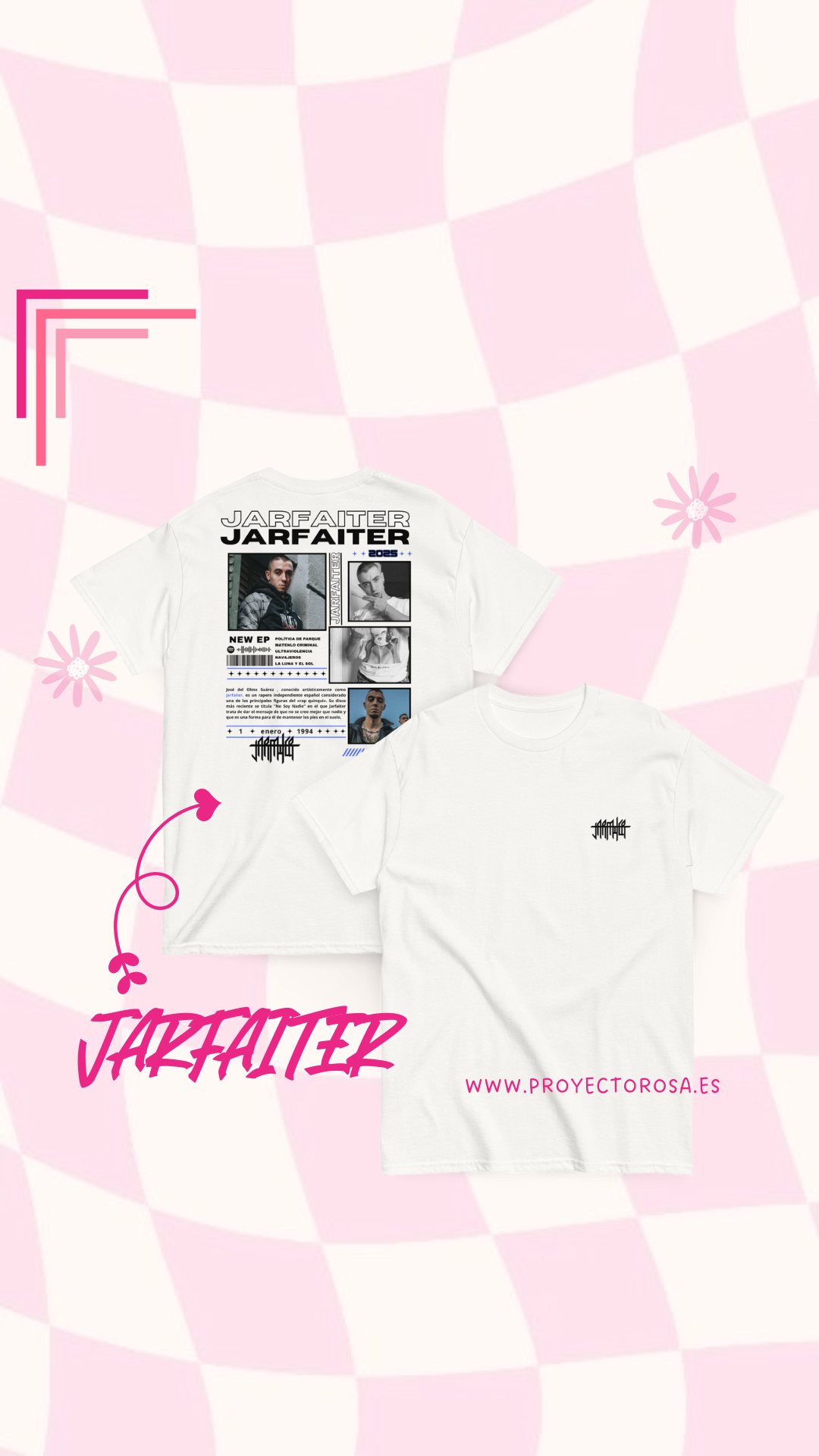 JARFAITER | escoge entre camiseta ó sudadera