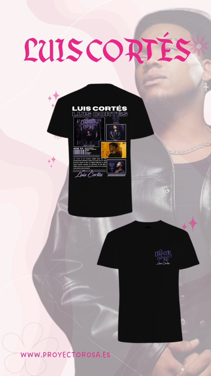 LUIS CORTÉS | escoge entre camiseta ó sudadera