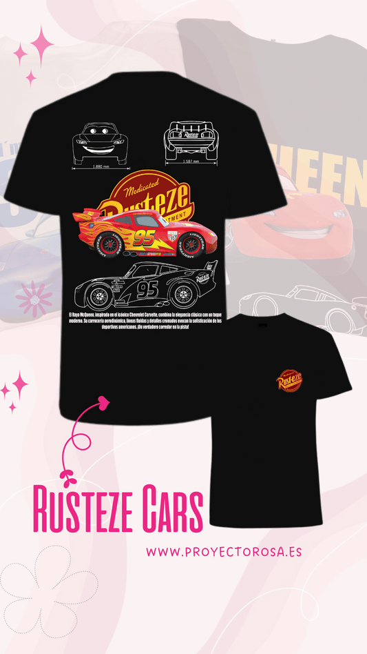 RUSTEZE CARS RAYO MCQUEEN VOL.2 | escoge entre camiseta ó sudadera.