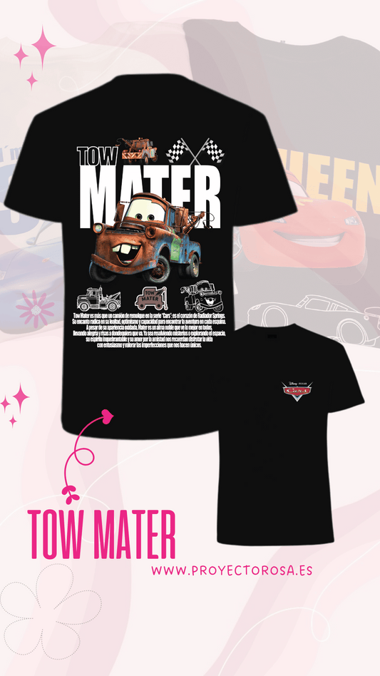 TOM MATER (CARS)| escoge entre camiseta ó sudadera.