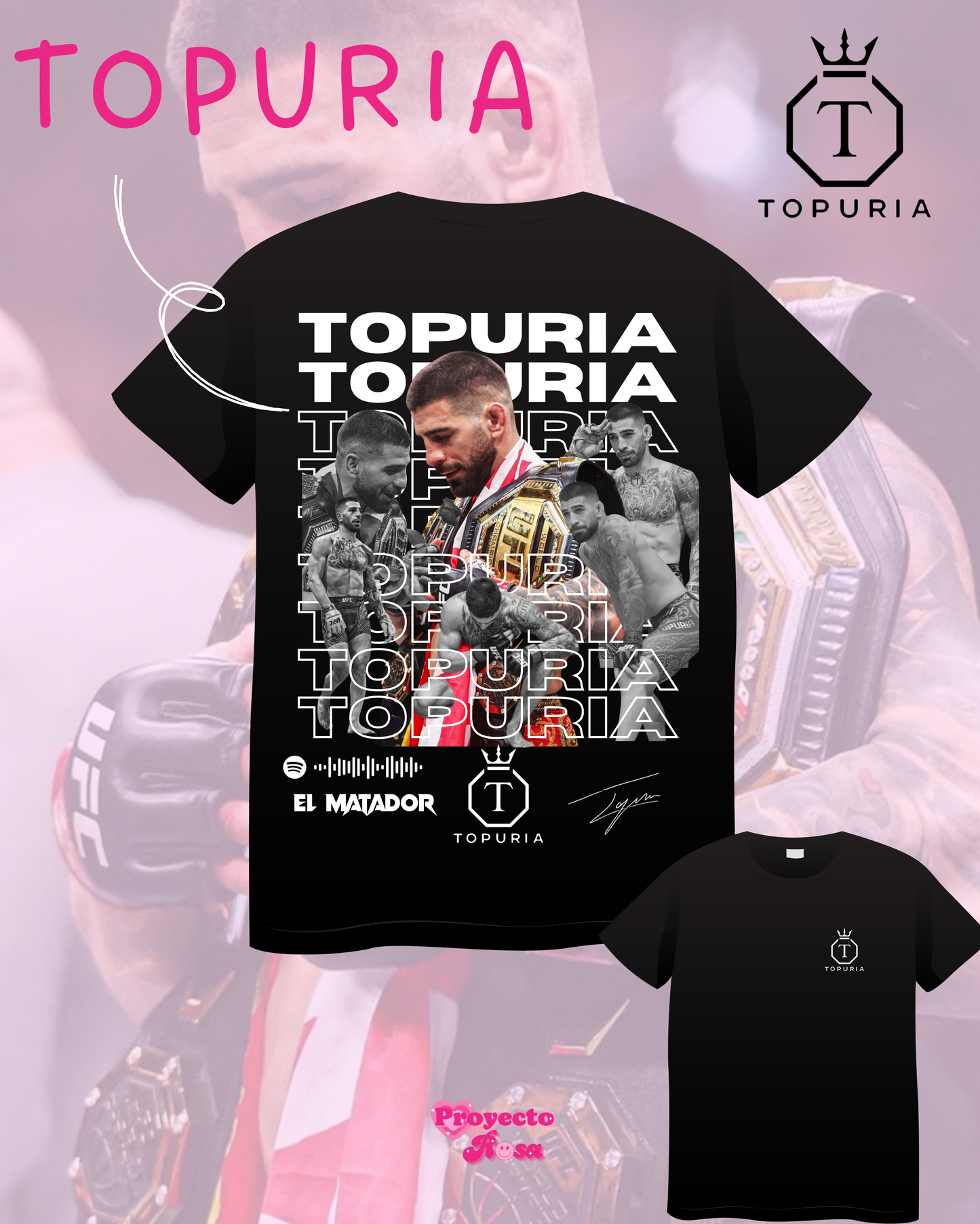 TOPURIA VOL.2| escoge entre camiseta ó sudadera.