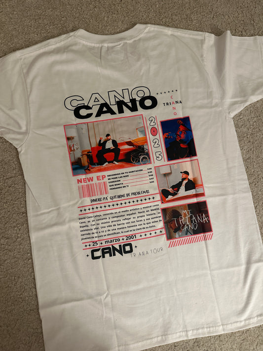 CANO CAMISETA TALLA S EN BLANCO (OFERTA)