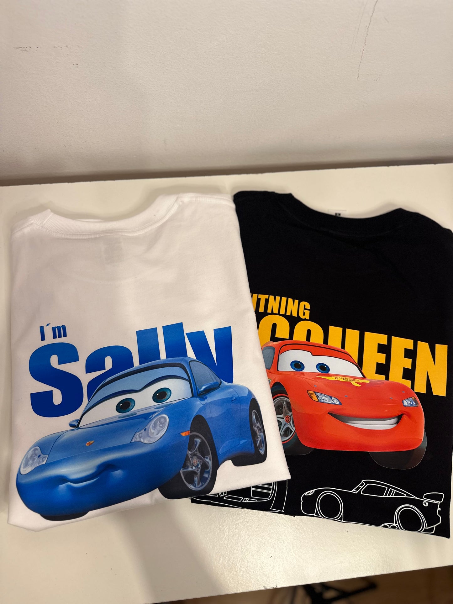 RAYO MC QUEEN & SALLY A JUEGO  | escoge entre camiseta ó sudadera