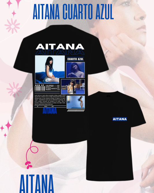 AITANA CUARTO AZUL| escoge entre camiseta ó sudadera